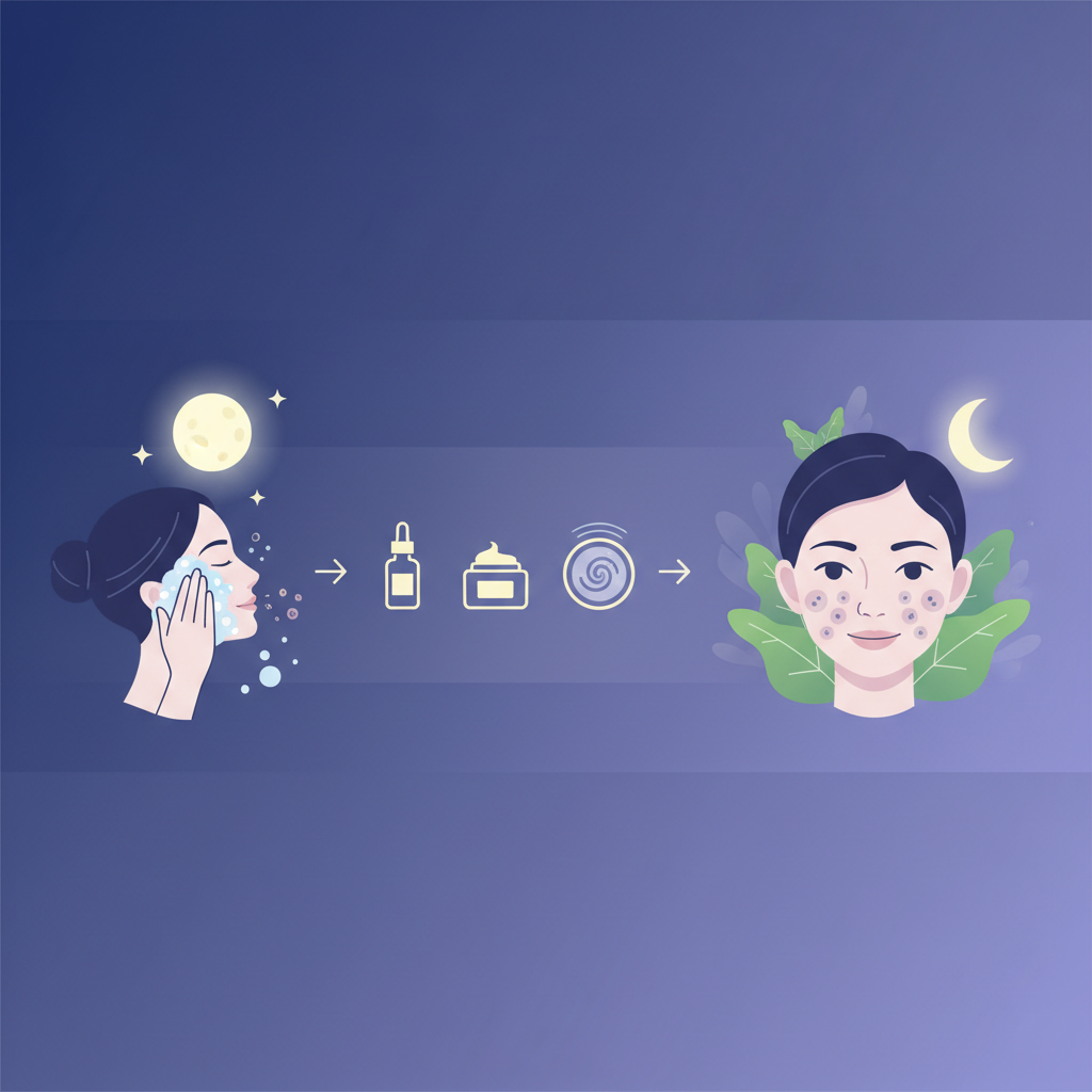 Вечірній догляд: відновлення і гігієна пор