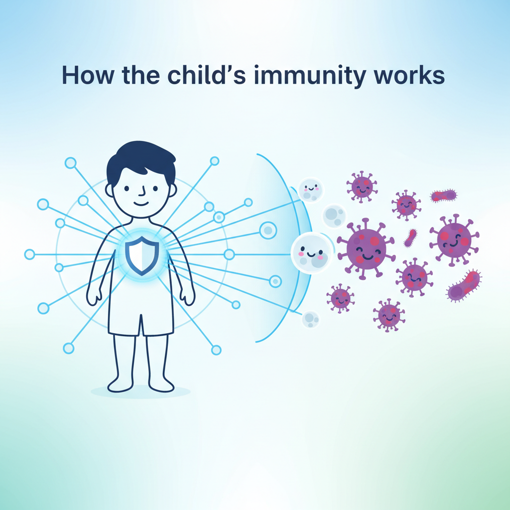 Як працює дитячий імунітет
