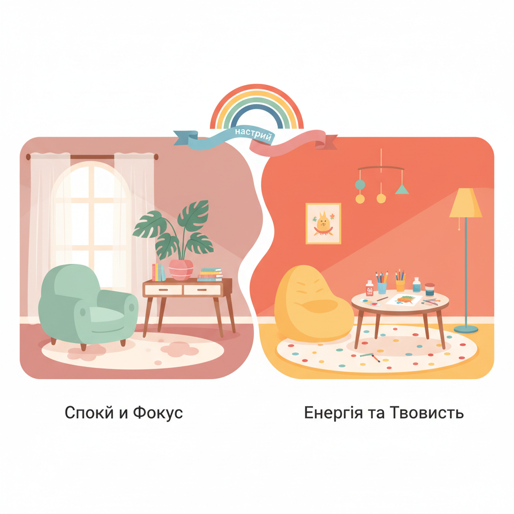 Кольори та атмосфера: відтінки, що підтримують настрій і фокус
