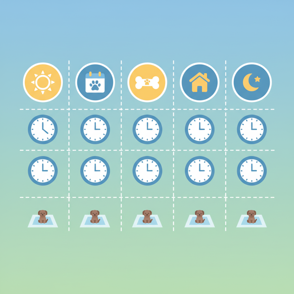 Розклад: як часто вести на пелюшку