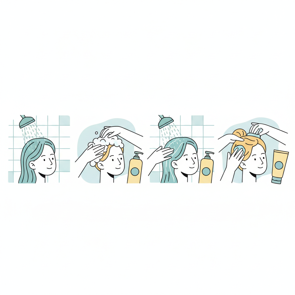 Техніка миття: покрокова схема