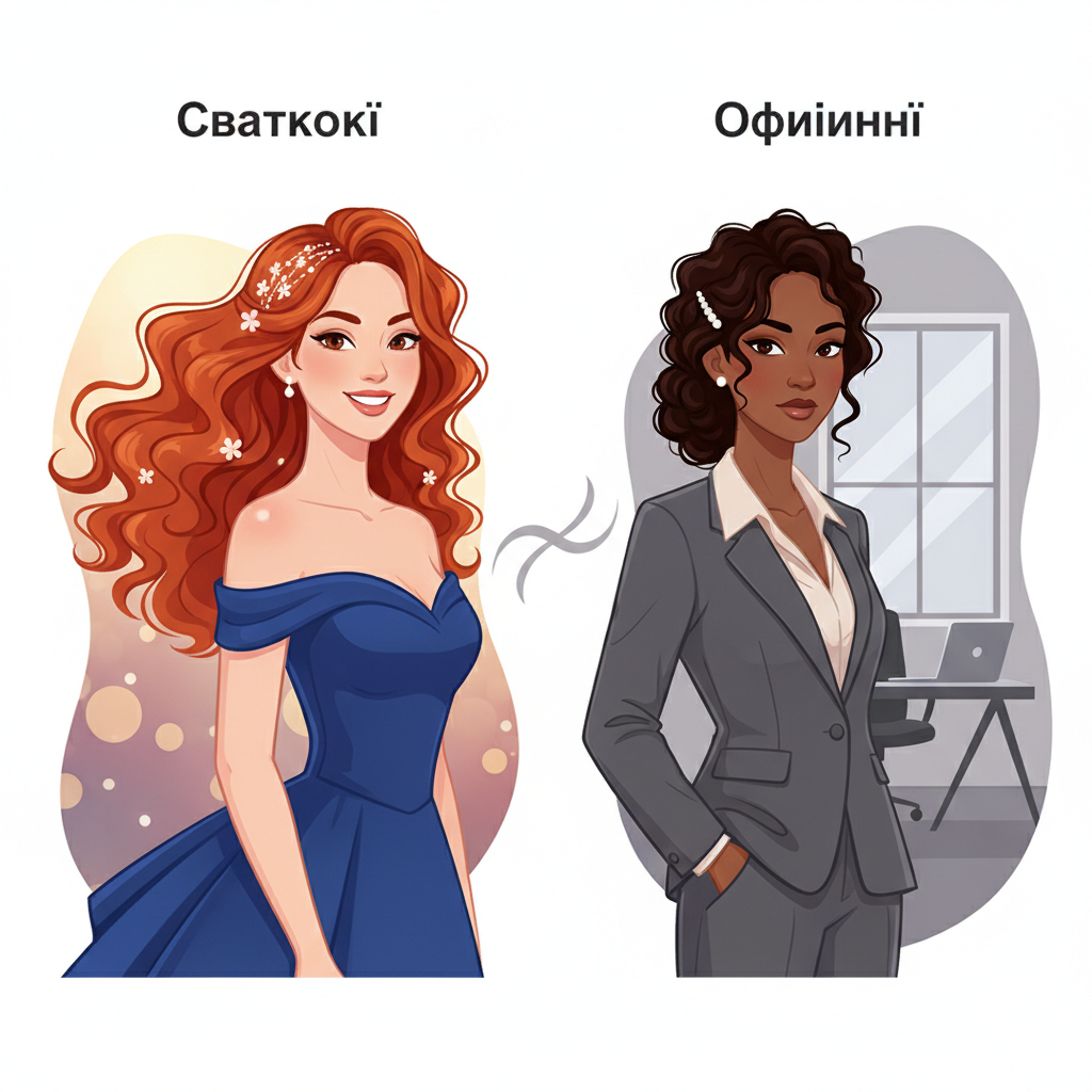 Святкові та офіційні укладки