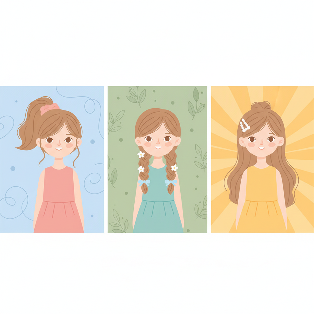 Легкі зачіски для дівчат на щодень