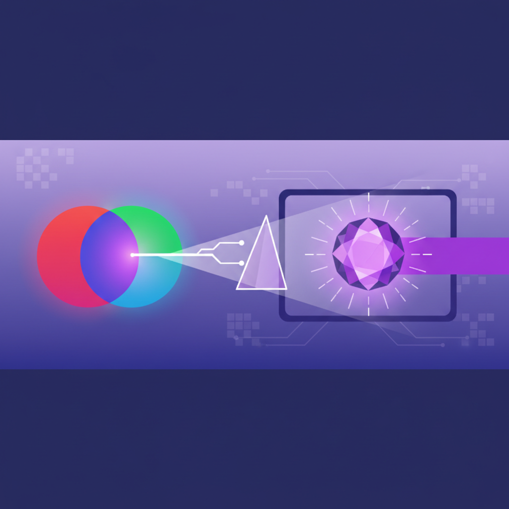 Фіолетовий на екрані: RGB і робота зі світлом