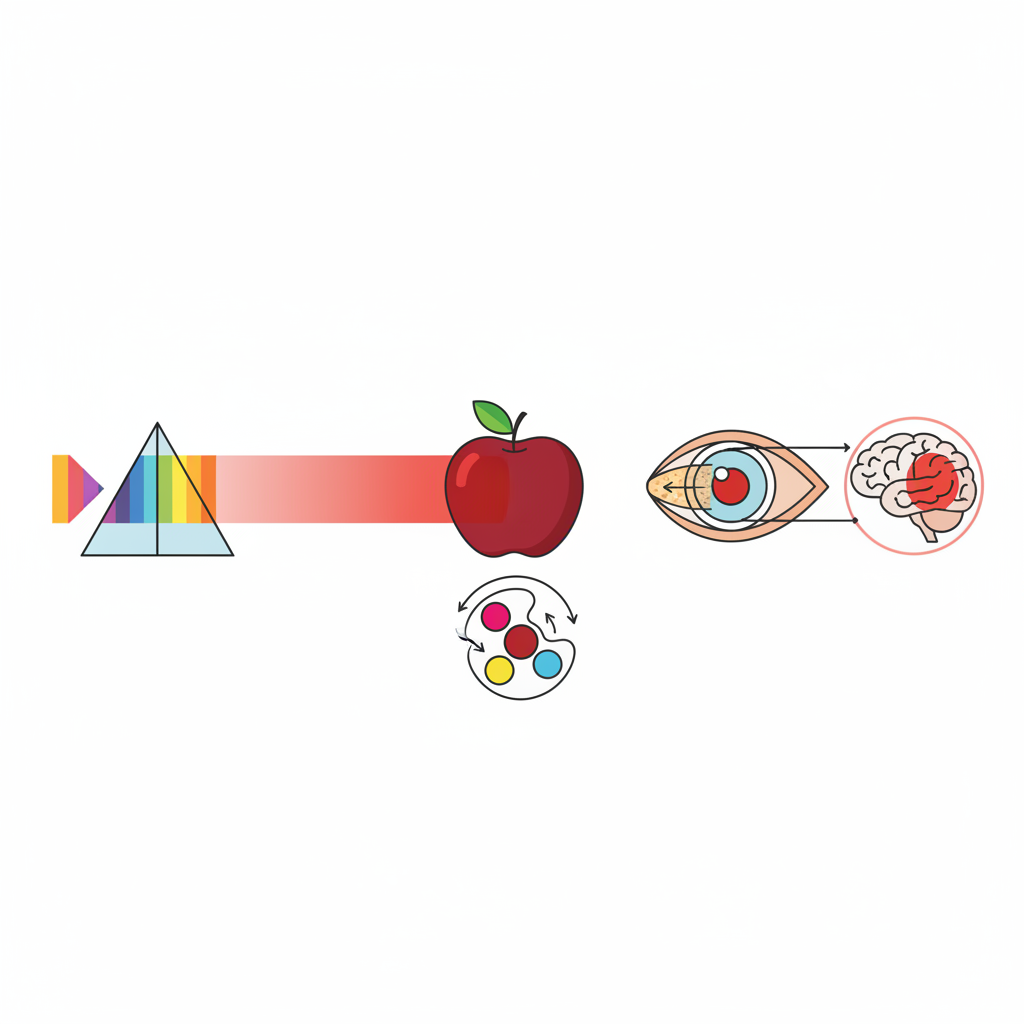 Як працює червоний: коротко про світло, пігменти та зір