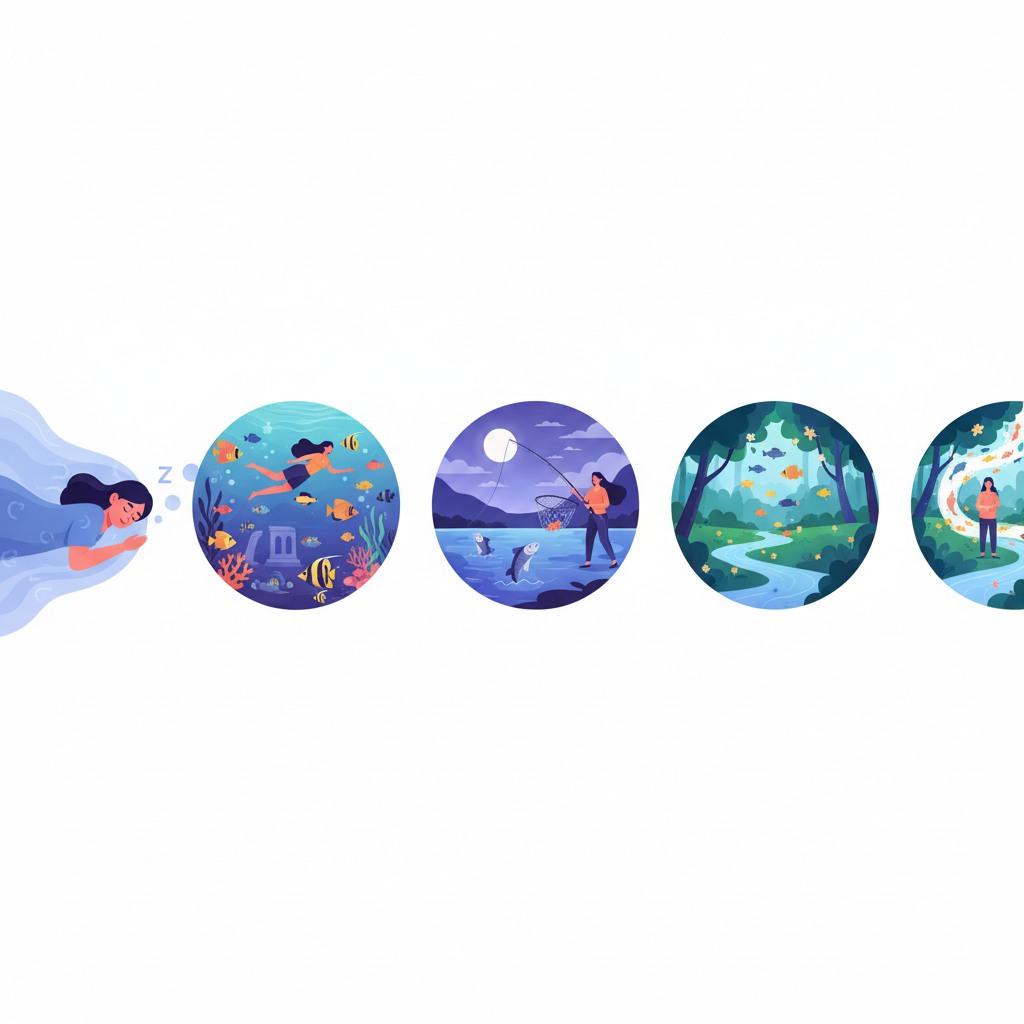 Де саме з’являється риба у сні