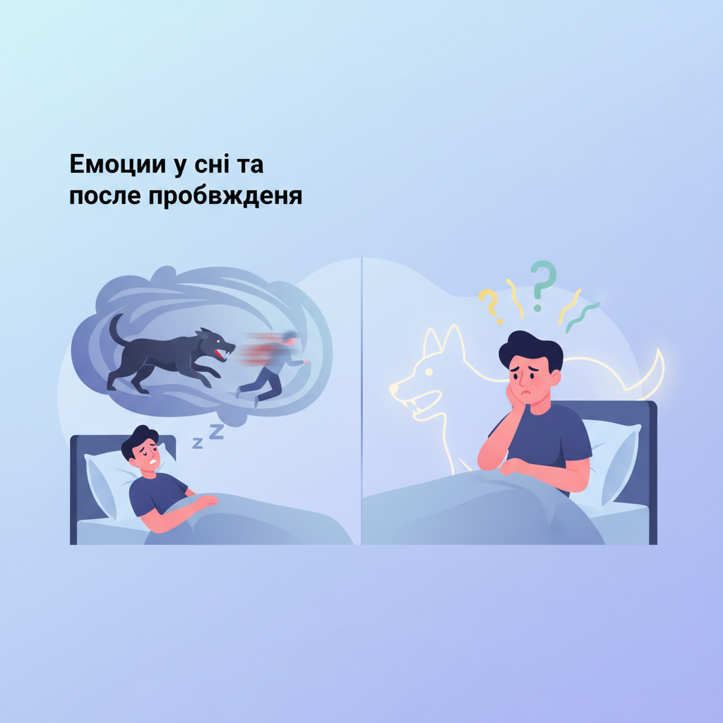 Емоції у сні та після пробудження