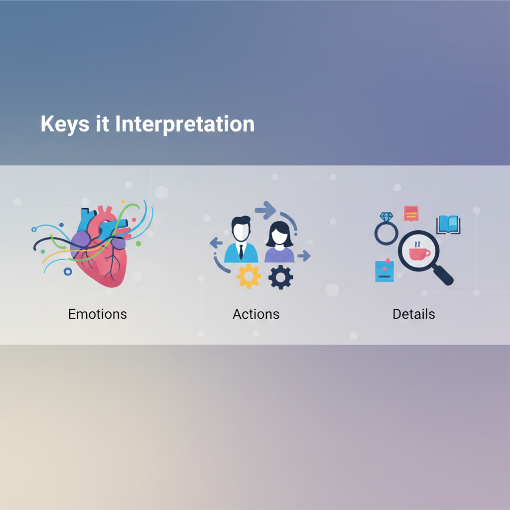 Ключі до тлумачення: емоції, дії, деталі