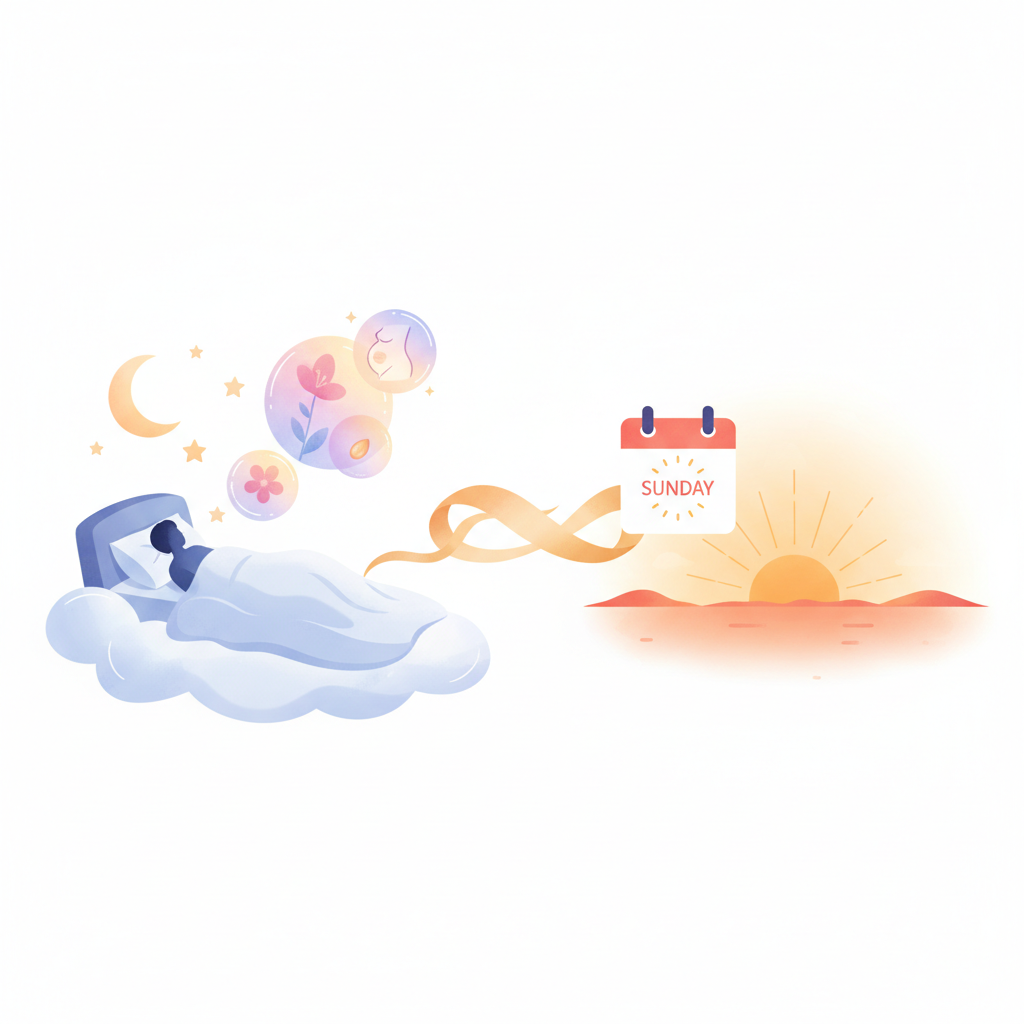 Особливість сну саме з суботи на неділю