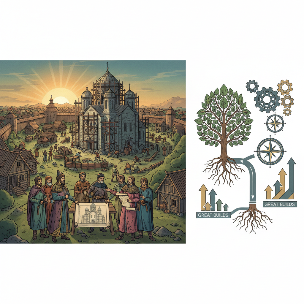 Київ на початку XI століття: час рішень і великих будов